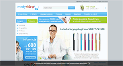 Desktop Screenshot of medysklep.pl